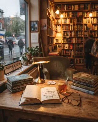 تبلیغ کتاب‌فروشی و کتابخانه